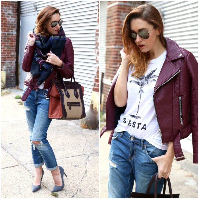 Get-Gook-Maroon-Leather-夹克