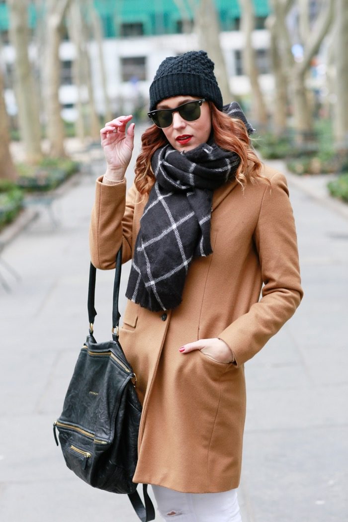 White-Frame-Denim-Camel-Jacket-King-Charles-Puppy4