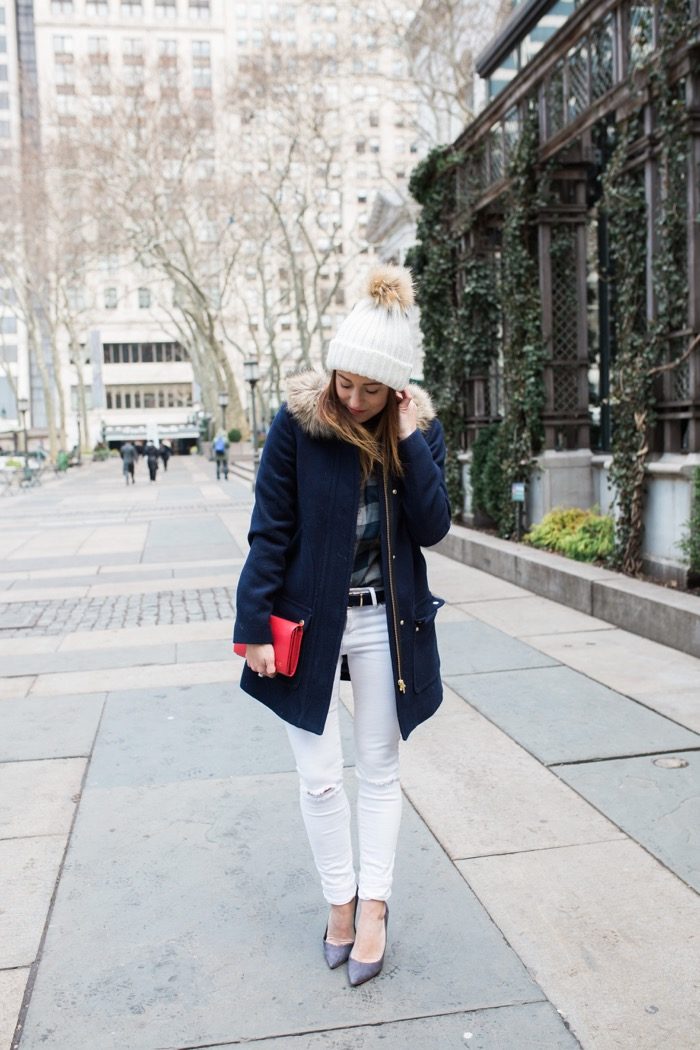 Christine-Cameron-My-Style-Pill-White-Jeans-Jcrew-Navy-Jacket6上衣