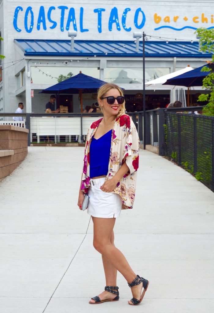 Christine Cameron of My Style Pill at Coastal Taco in Cleveland